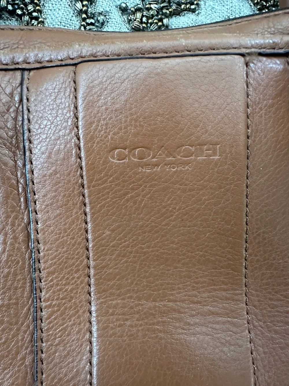 Coach Leather Weekender Bag - Brown - Picture 2 of 11